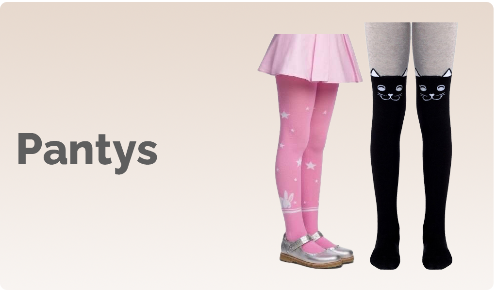 Pantys de bambú para niñas y niños - Pack de 6 surtidos